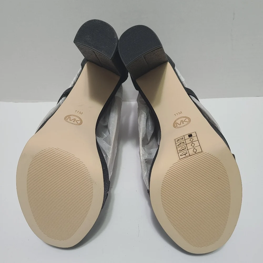 Michael‎ Kors Tanner Platform Pixie Fine Glitter Shoes NIB Size 11